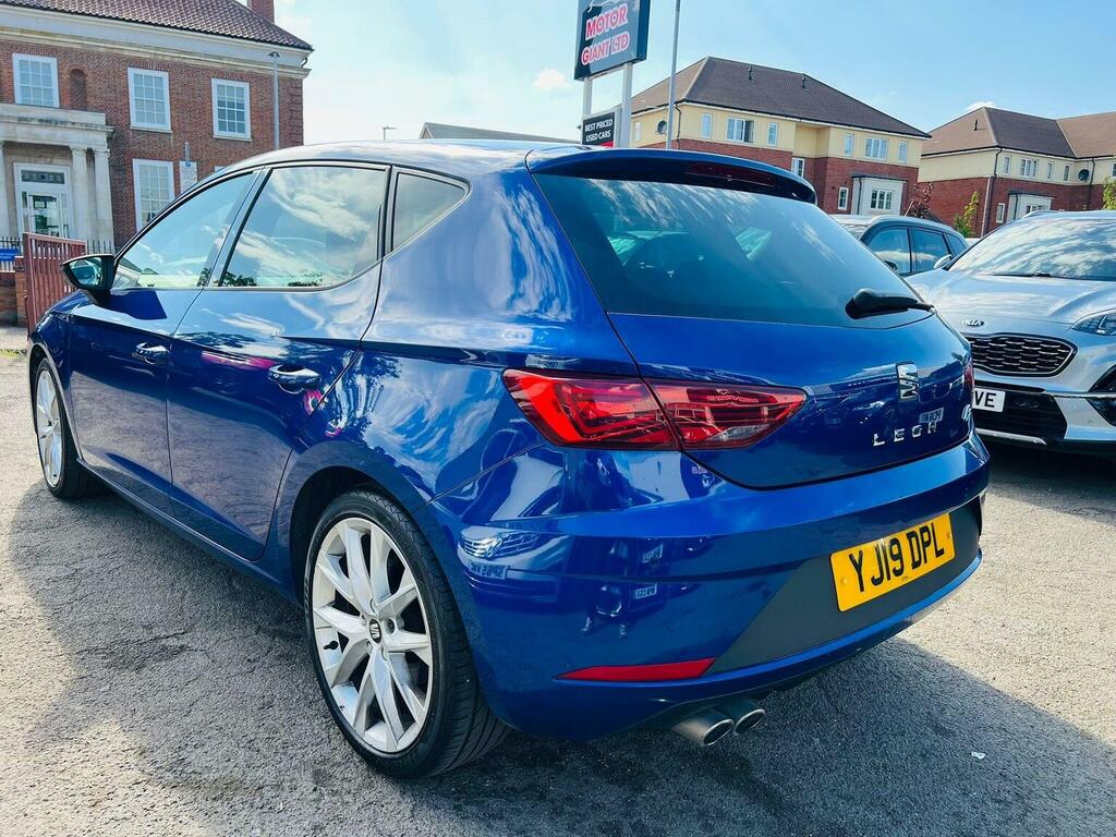 Seat Leon 2.0 Tdi Fr Sport Euro 6 Ss YJ19DPL Blue #4