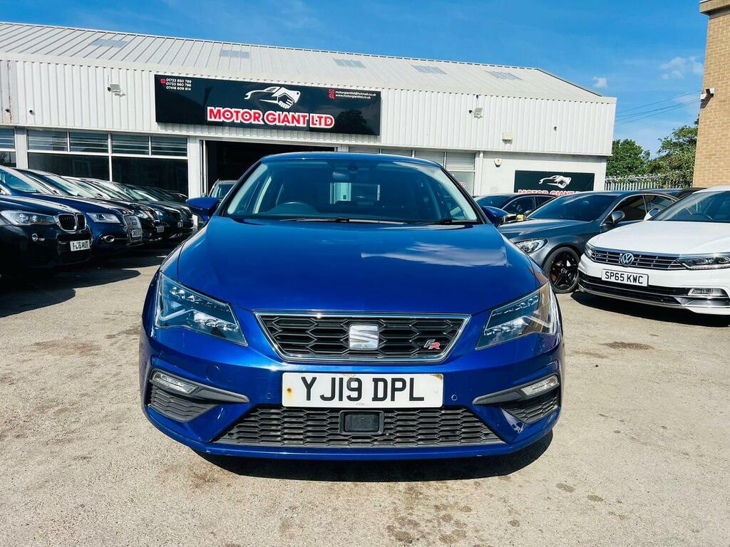 Seat Leon 2.0 Tdi Fr Sport Euro 6 Ss YJ19DPL Blue #3