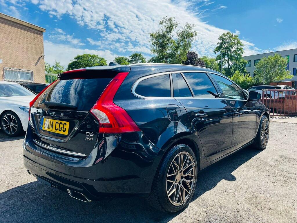Volvo V60 2.4 D6 Geartronic Awd Euro 5 Ss Black #5
