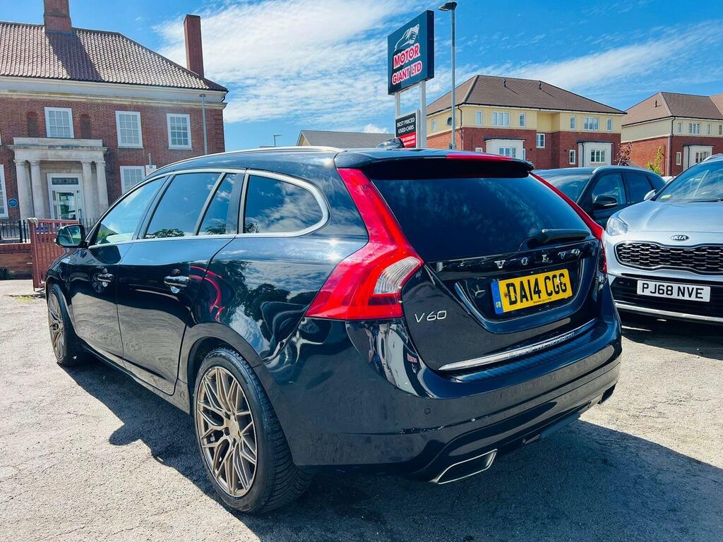 Volvo V60 2.4 D6 Geartronic Awd Euro 5 Ss Black #4