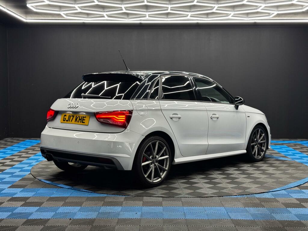 Audi A1 1.6 Tdi Black Edition Sportback S Tronic Euro 6 S White #5