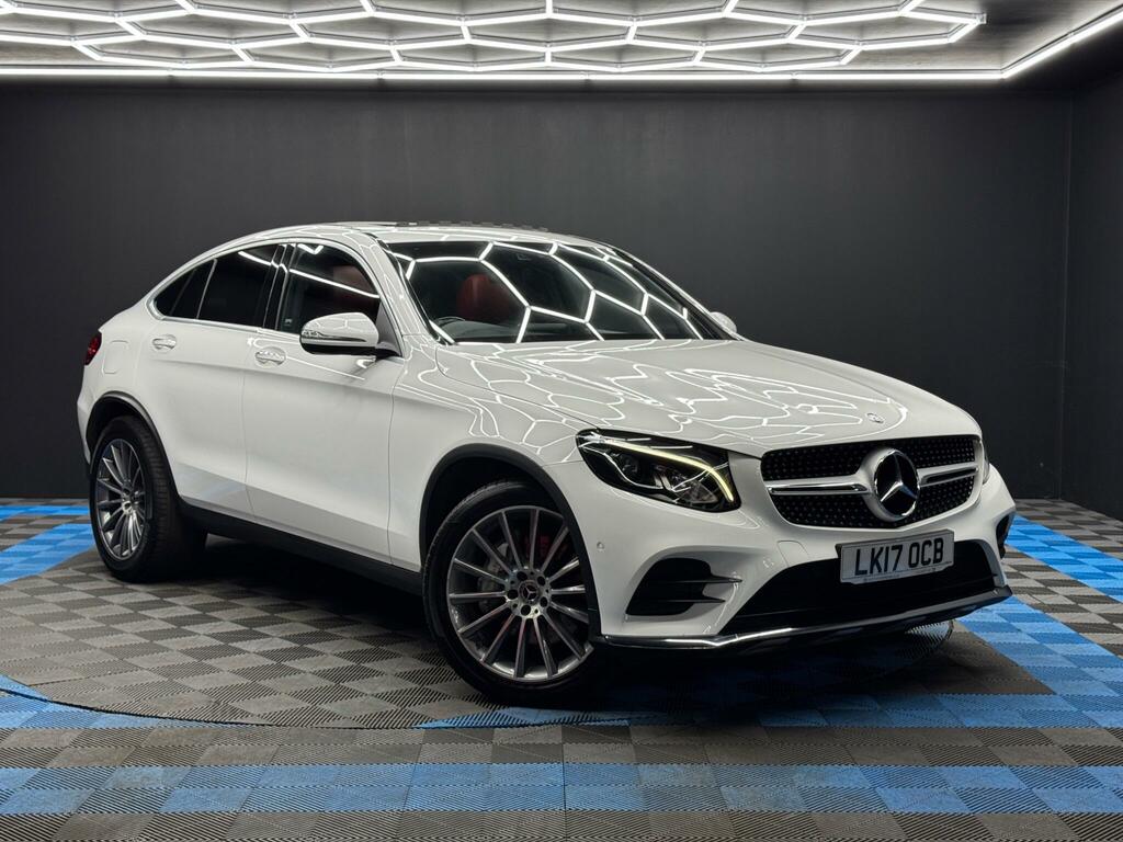 Mercedes-Benz GLC Class 2.1 Glc220d Amg Line Premium Plus Coupe G-tronic White