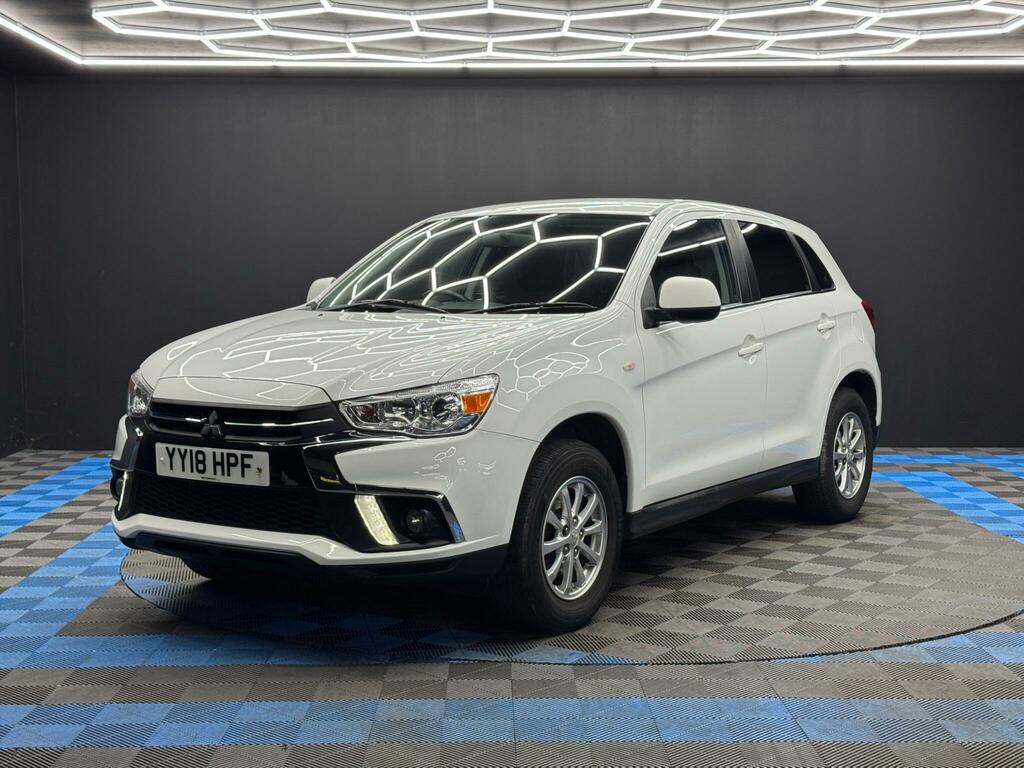 Mitsubishi ASX 1.6 2 Euro 6 YY18HPF White #3