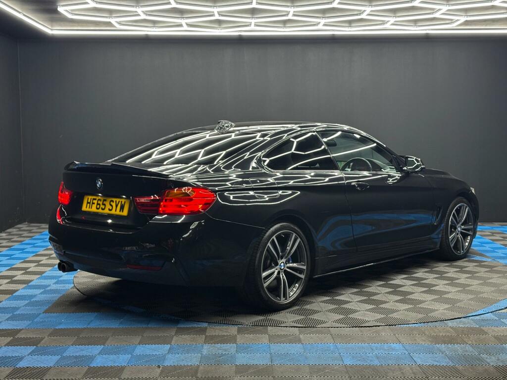 BMW 4 Series 3.0 430D M Sport Xdrive Euro 6 Ss HF65SYW Black #5