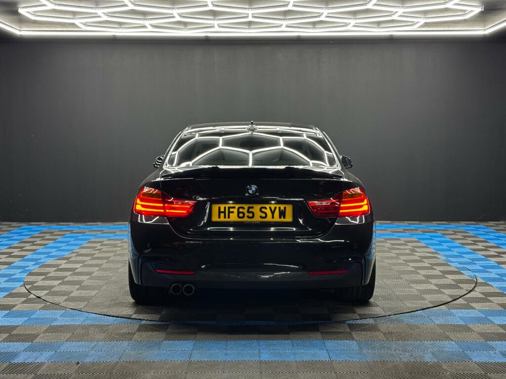 BMW 4 Series 3.0 430D M Sport Xdrive Euro 6 Ss HF65SYW Black #6