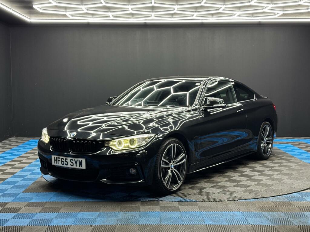 BMW 4 Series 3.0 430D M Sport Xdrive Euro 6 Ss HF65SYW Black #3