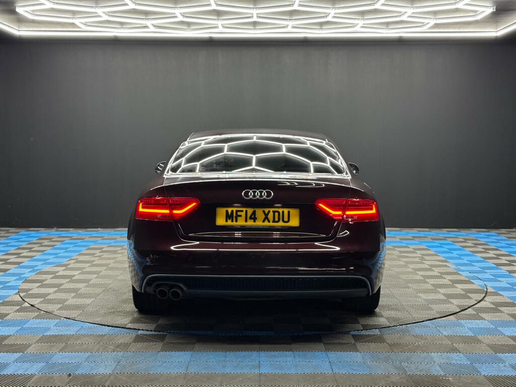 Audi A5 2.0 Tdi Black Edition Euro 5 Ss MF14XDU Brown #6