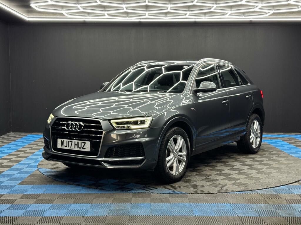 Audi Q3 2.0 Tdi S Line Edition S Tronic Quattro Euro 6 S WJ17HUZ Grey #3