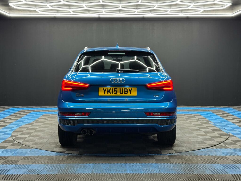 Audi Q3 2.0 Tdi S Line Euro 6 Ss YK15UBY Blue #6