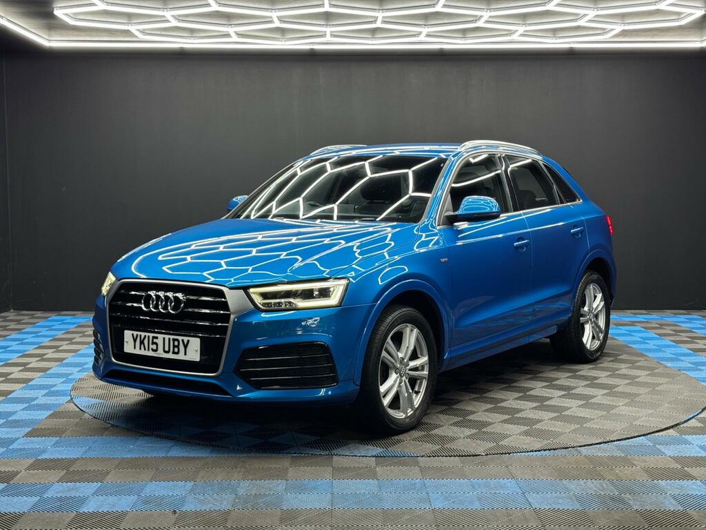 Audi Q3 2.0 Tdi S Line Euro 6 Ss YK15UBY Blue #3