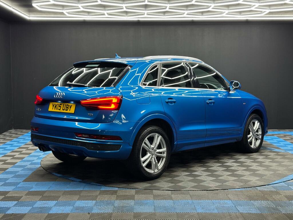 Audi Q3 2.0 Tdi S Line Euro 6 Ss YK15UBY Blue #5