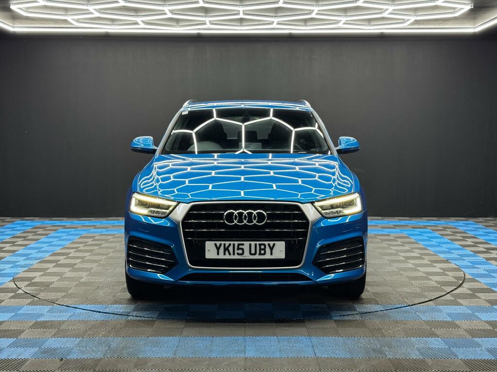 Audi Q3 2.0 Tdi S Line Euro 6 Ss YK15UBY Blue #2