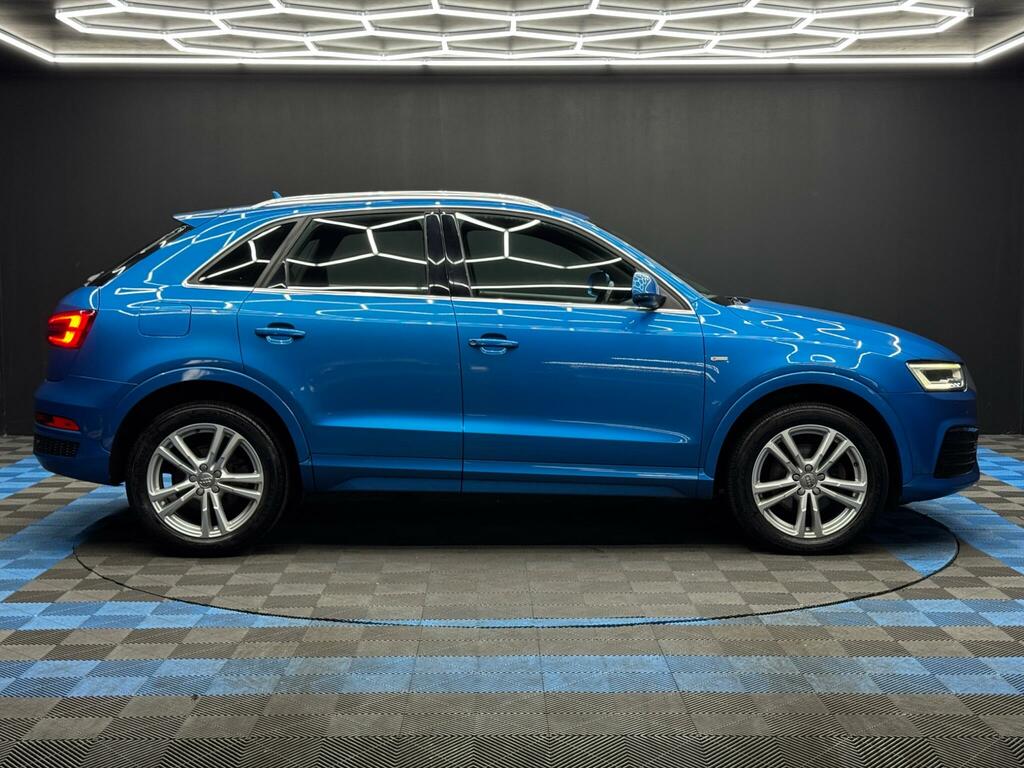 Audi Q3 2.0 Tdi S Line Euro 6 Ss YK15UBY Blue #4