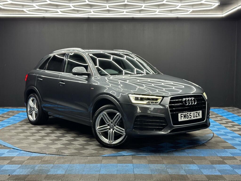 Audi Q3 2.0 Tdi S Line Plus Quattro Euro 6 Ss Grey