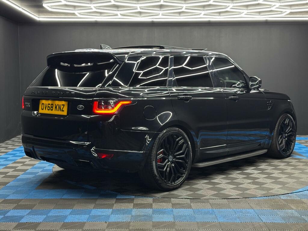 Land Rover Range Rover Sport 3.0 Sd V6 Dynamic 4Wd Euro 6 S OV68KNZ Black #5
