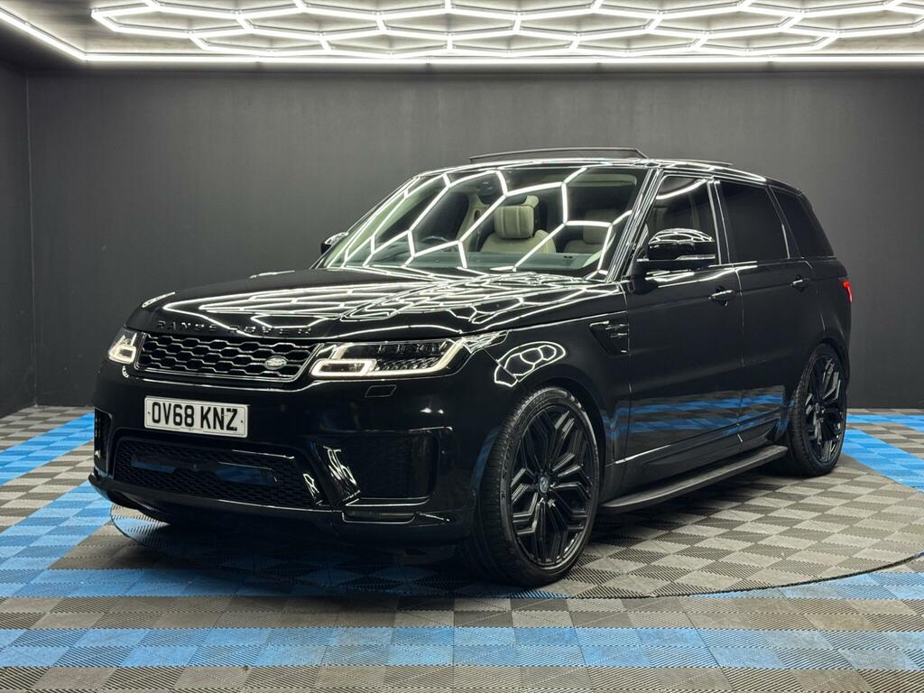 Land Rover Range Rover Sport 3.0 Sd V6 Dynamic 4Wd Euro 6 S OV68KNZ Black #3