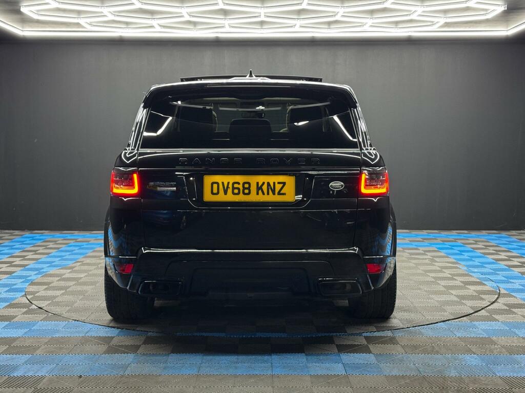 Land Rover Range Rover Sport 3.0 Sd V6 Dynamic 4Wd Euro 6 S OV68KNZ Black #6