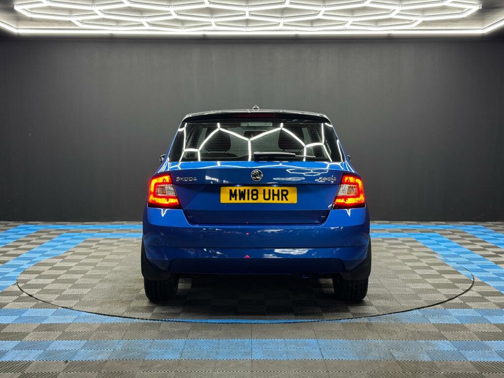 Skoda Fabia 1.0 Tsi Colour Edition Euro 6 Ss MW18UHR Blue #6