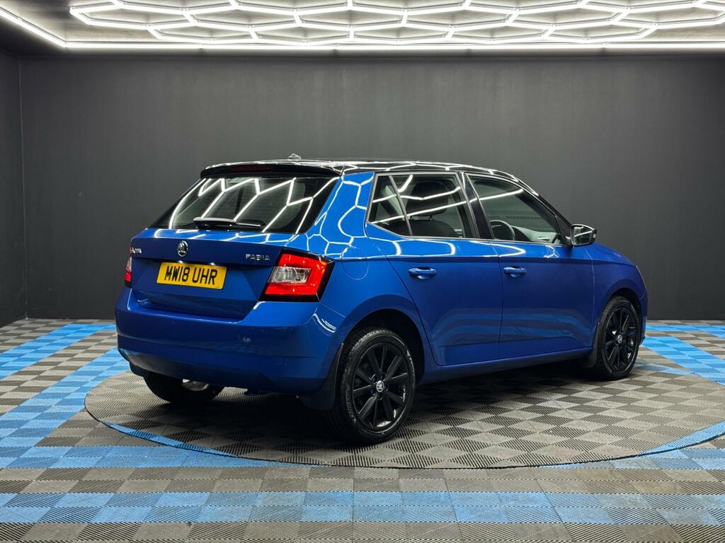 Skoda Fabia 1.0 Tsi Colour Edition Euro 6 Ss MW18UHR Blue #5