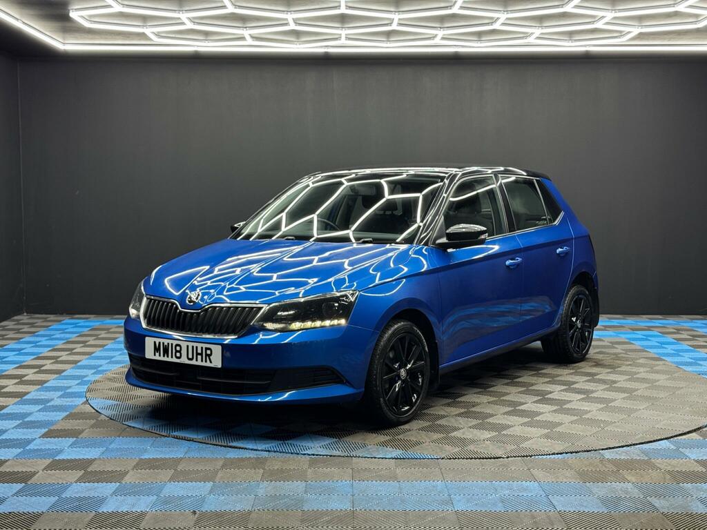 Skoda Fabia 1.0 Tsi Colour Edition Euro 6 Ss MW18UHR Blue #3