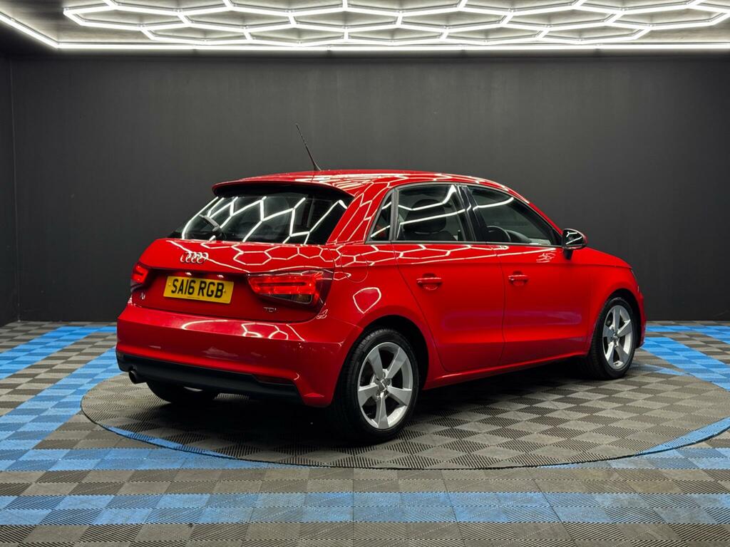 Audi A1 1.6 Tdi Sport Sportback Euro 6 Ss SA16RGB Red #4