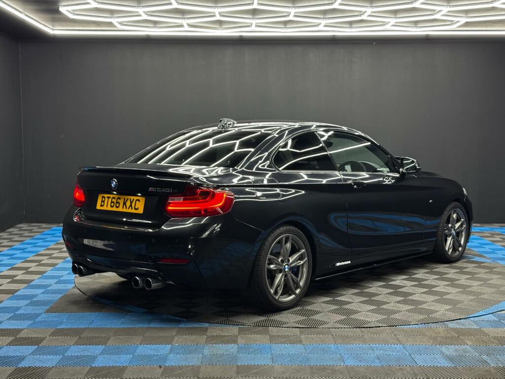BMW 2 Series 3.0 M240i Euro 6 Ss BT66KXC Black #5