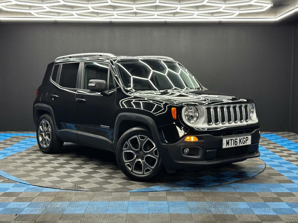 Jeep Renegade 1.6 Multijetii Limited Euro 6 Ss Black