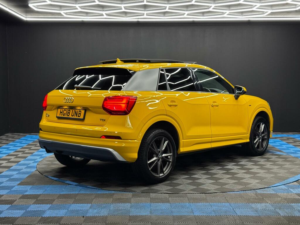 Audi Q2 1.6 Tdi S Line S Tronic Euro 6 Ss HG18UNB Yellow #5