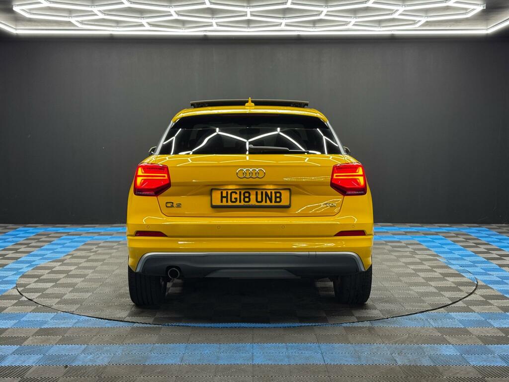 Audi Q2 1.6 Tdi S Line S Tronic Euro 6 Ss HG18UNB Yellow #6