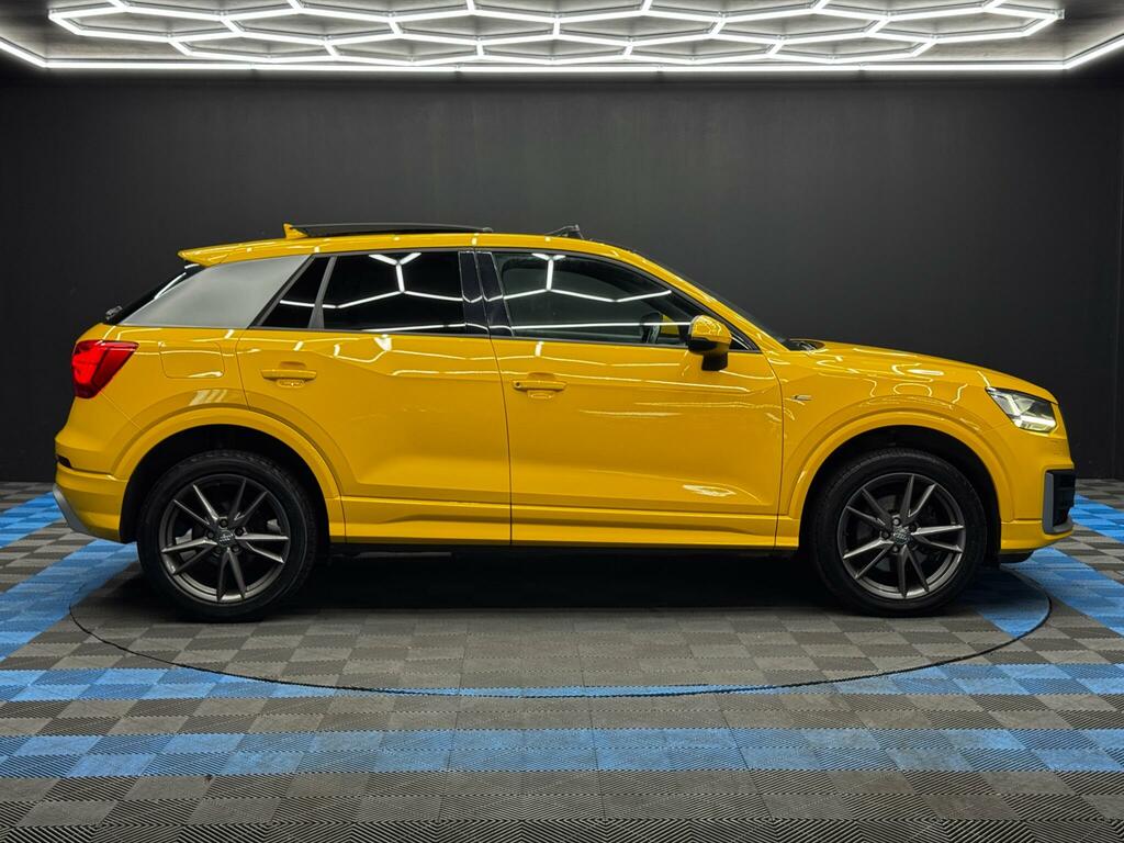 Audi Q2 1.6 Tdi S Line S Tronic Euro 6 Ss HG18UNB Yellow #4