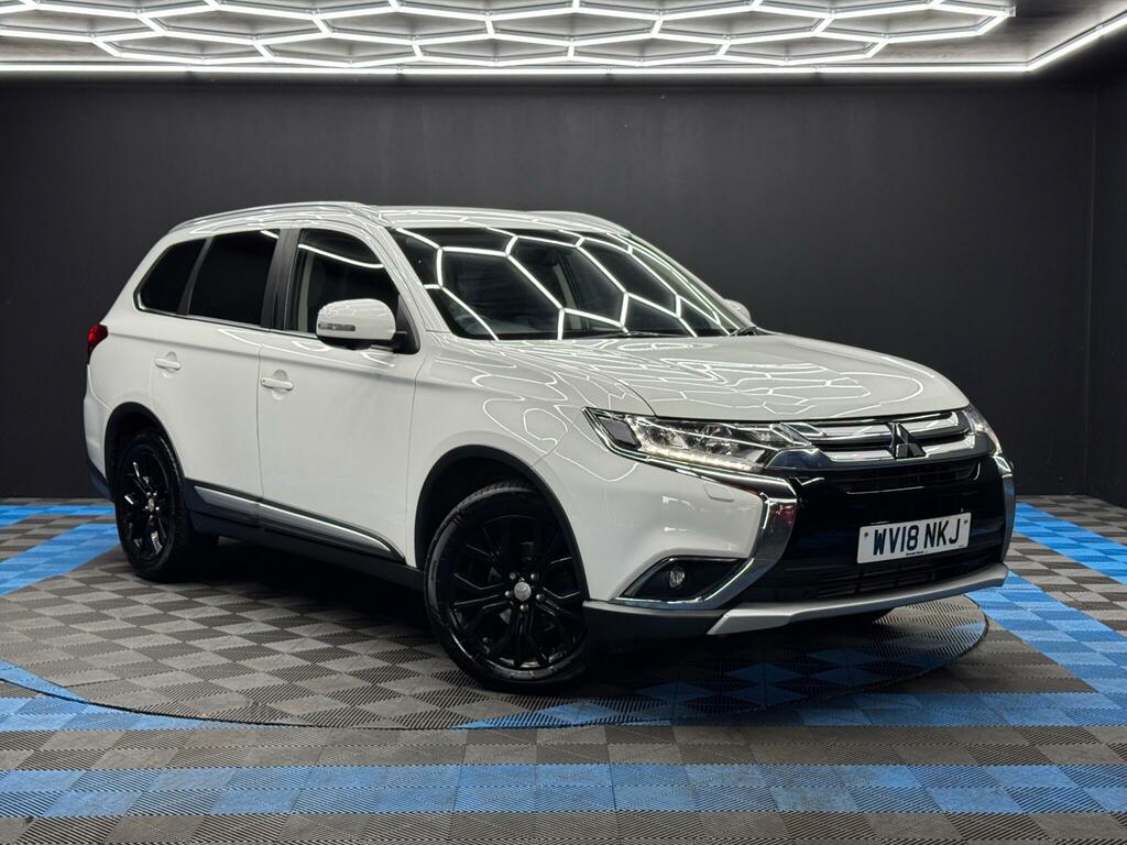 Mitsubishi Outlander 2.2 Di-d 4 4Wd Euro 6 White