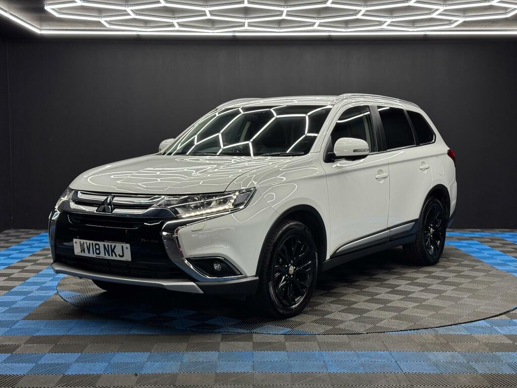 Mitsubishi Outlander 2.2 Di-d 4 4Wd Euro 6 White #3