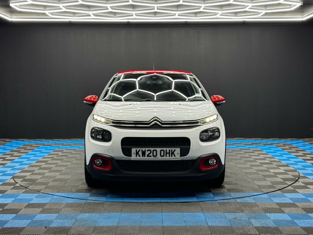 Citroen C3 1.2 Puretech Flair Plus Euro 6 Ss KW20OHK White #2