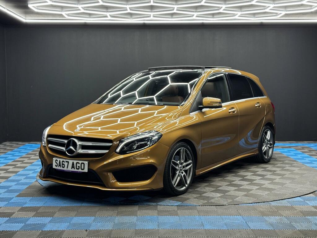 Mercedes-Benz B Class 1.6 B200 Amg Line Premium Plus 7G-dct Euro 6 S Beige #3