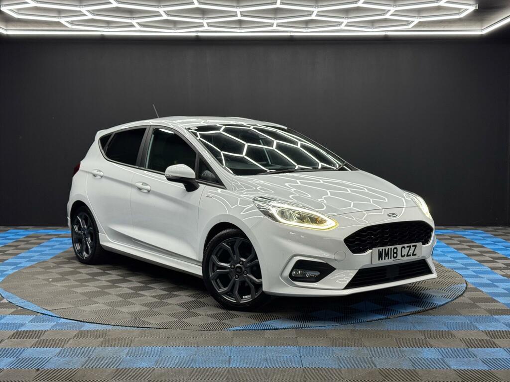 Ford Fiesta 1.0T Ecoboost St-line Euro 6 Ss White