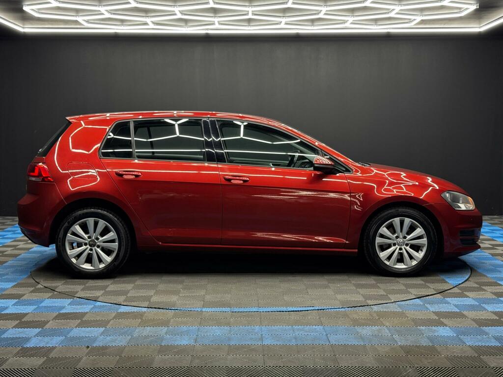 Volkswagen Golf 1.6 Tdi Bluemotion Tech Se Dsg Euro 5 Ss FP13RYU Red #4