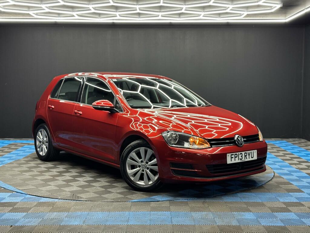 Volkswagen Golf 1.6 Tdi Bluemotion Tech Se Dsg Euro 5 Ss Red
