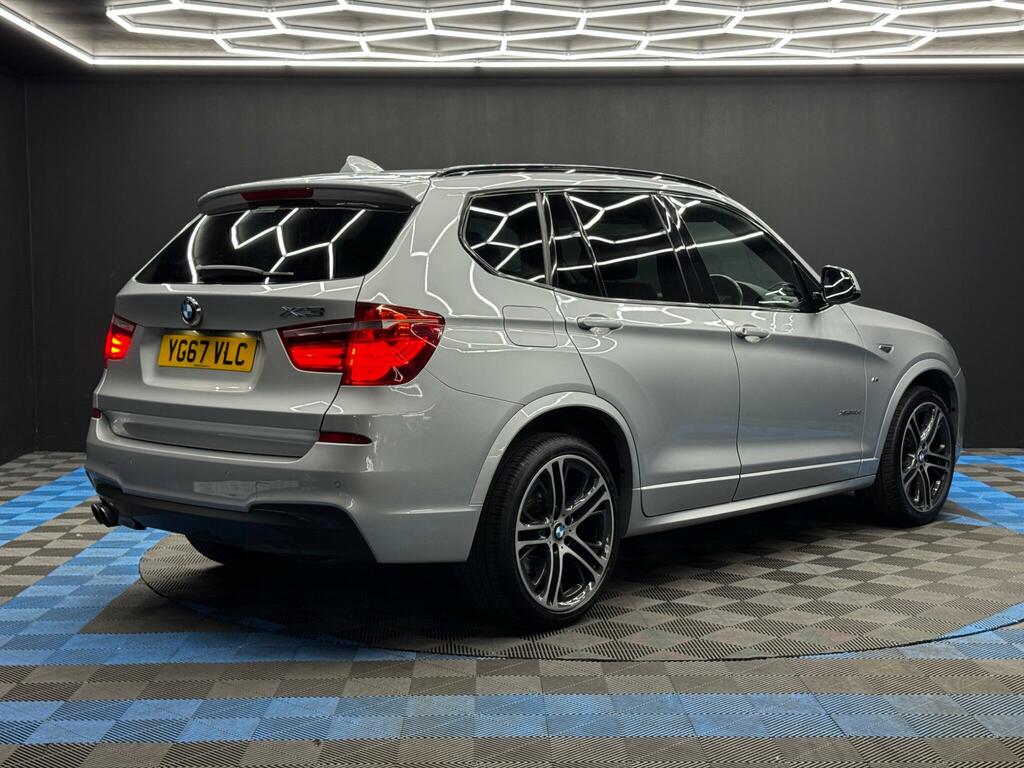 BMW X3 3.0 30D M Sport Xdrive Euro 6 Ss YG67VLC Silver #5