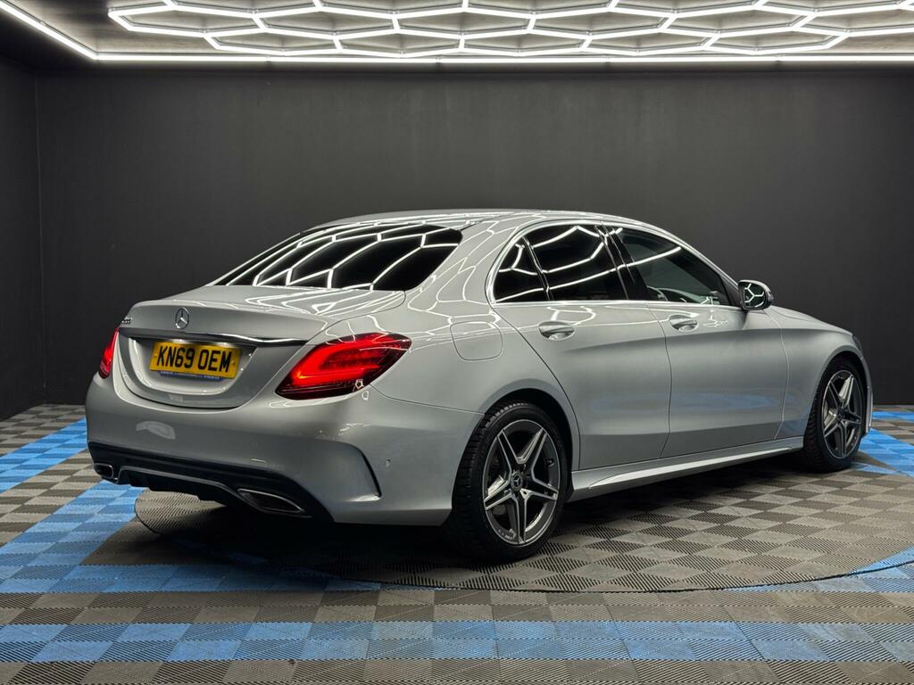Mercedes-Benz C Class 1.5 C200 Mhev Eq Boost Amg Line Premium G-tronic KN69OEM Silver #5
