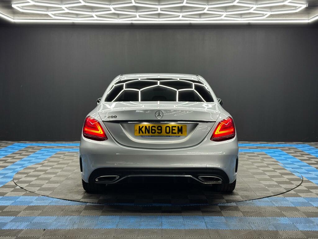 Mercedes-Benz C Class 1.5 C200 Mhev Eq Boost Amg Line Premium G-tronic KN69OEM Silver #6
