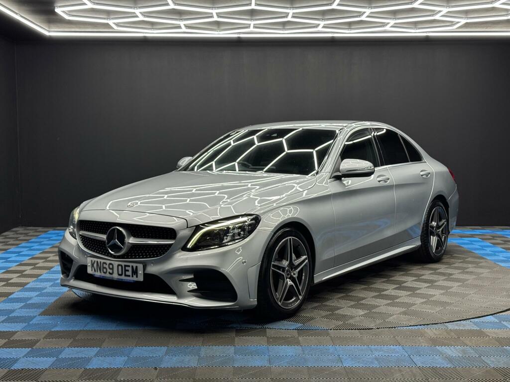Mercedes-Benz C Class 1.5 C200 Mhev Eq Boost Amg Line Premium G-tronic KN69OEM Silver #3