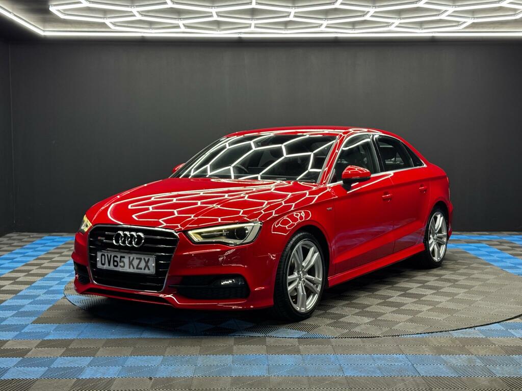 Audi A3 1.4 Tfsi Cod S Line Euro 6 Ss Nav OV65KZX Red #3