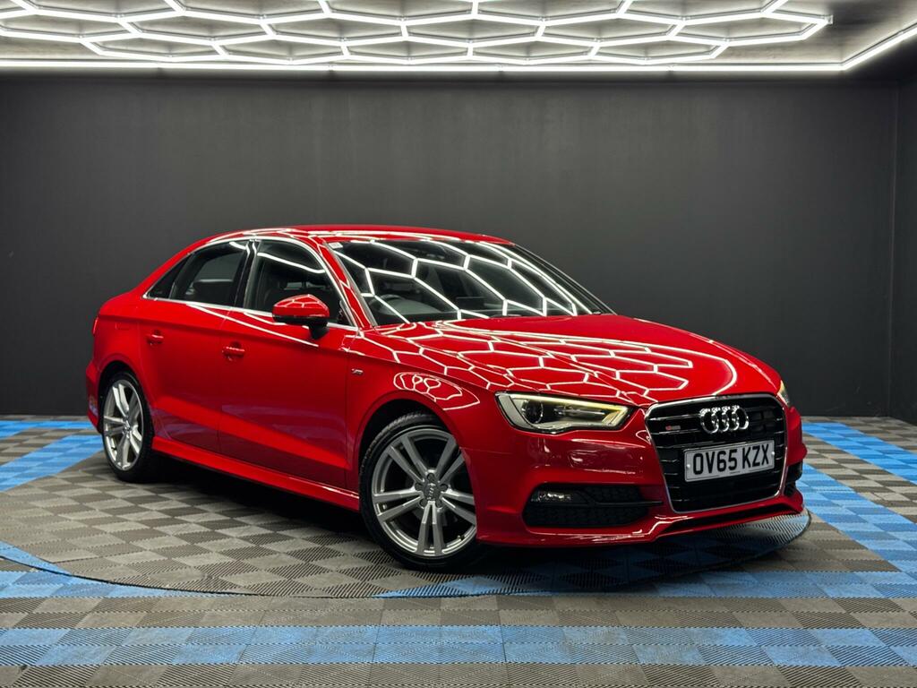Audi A3 1.4 Tfsi Cod S Line Euro 6 Ss Nav Red