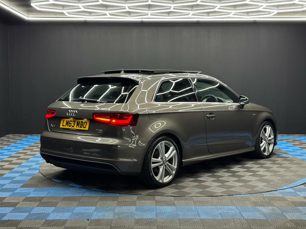 Audi A3 1.8 Tfsi S Line S Tronic Quattro Euro 6 Ss Grey #5