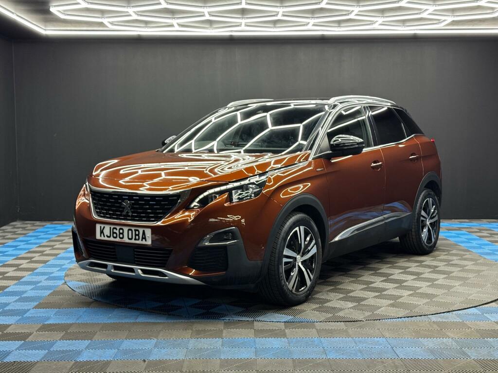 Peugeot 3008 1.5 Bluehdi Gt Line Eat Euro 6 Ss KJ68OBA Brown #3