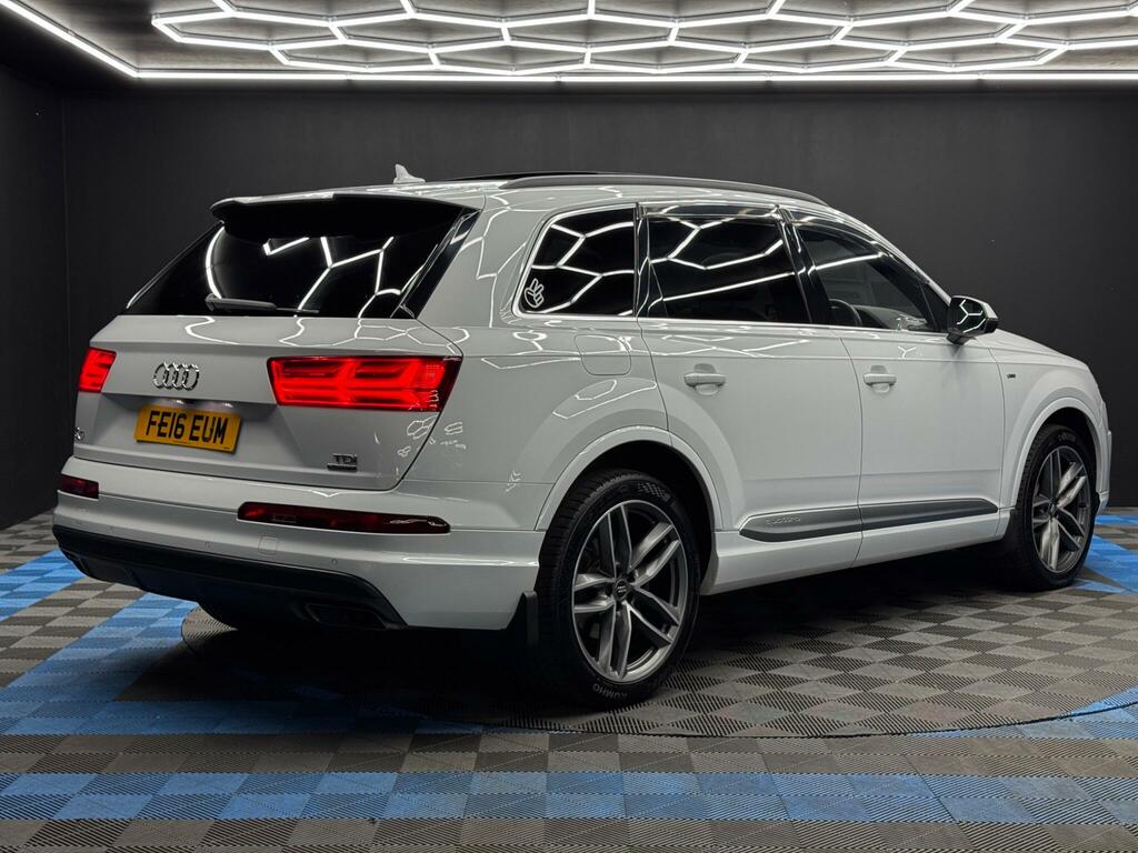 Audi Q7 3.0 Tdi V6 S Line Tiptronic Quattro Euro 6 Ss 5 FE16EUM White #5