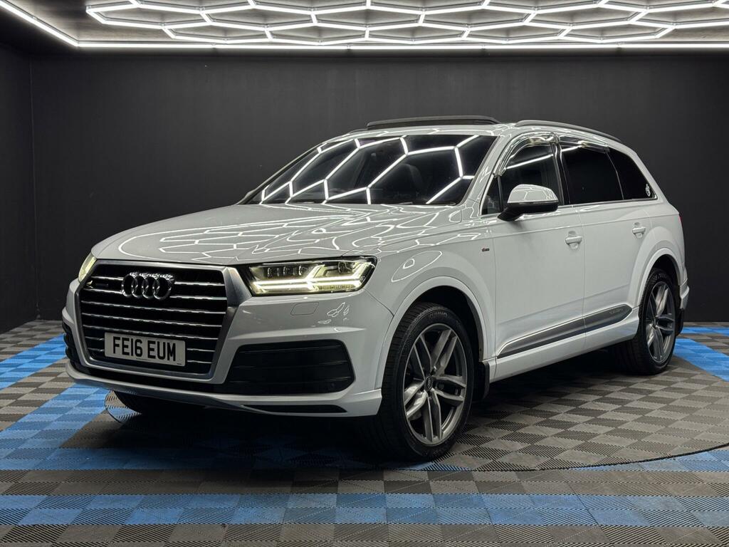 Audi Q7 3.0 Tdi V6 S Line Tiptronic Quattro Euro 6 Ss 5 FE16EUM White #3