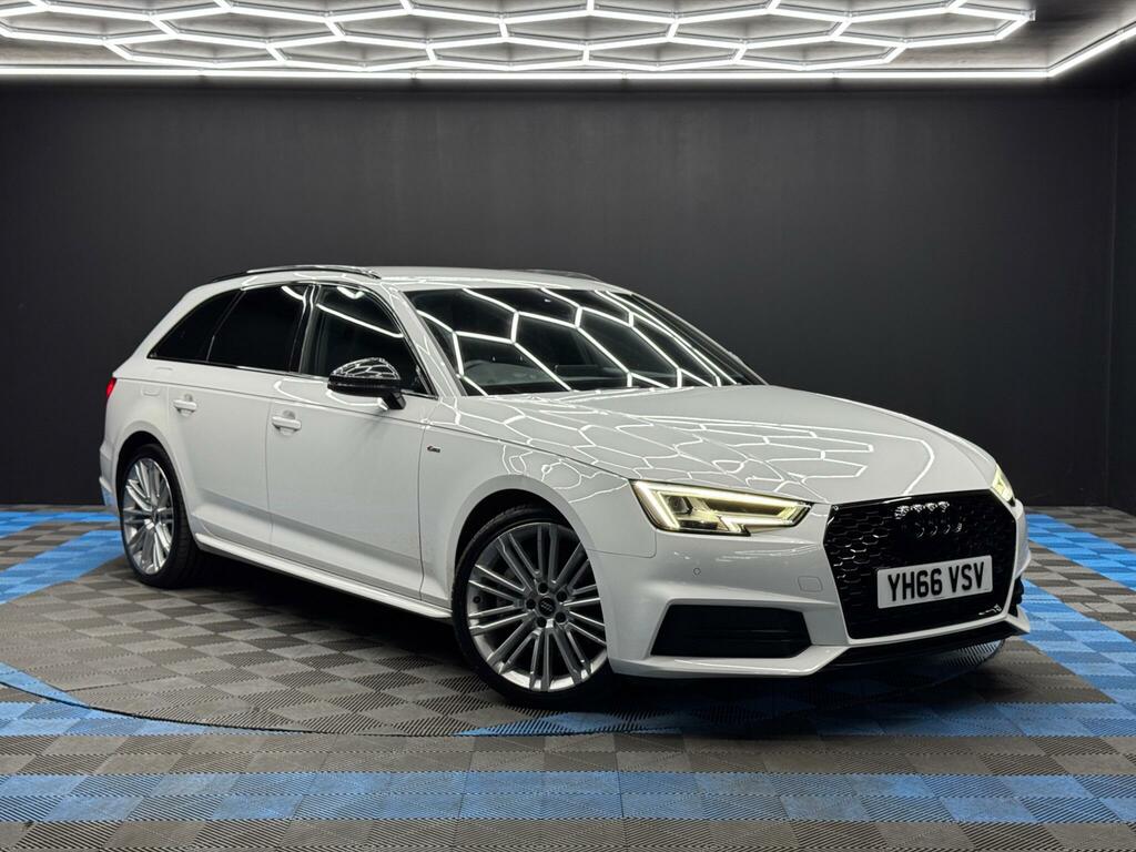 Audi A4 Avant 3.0 Tdi V6 S Line Tiptronic Quattro Euro 6 Ss 5 White