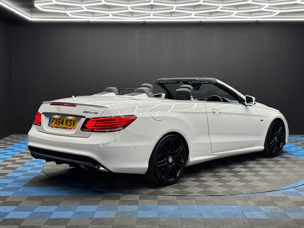 Mercedes-Benz E Class 2.1 E220 Cdi Amg Sport Cabriolet G-tronic Euro 5 FX64KSV White #5