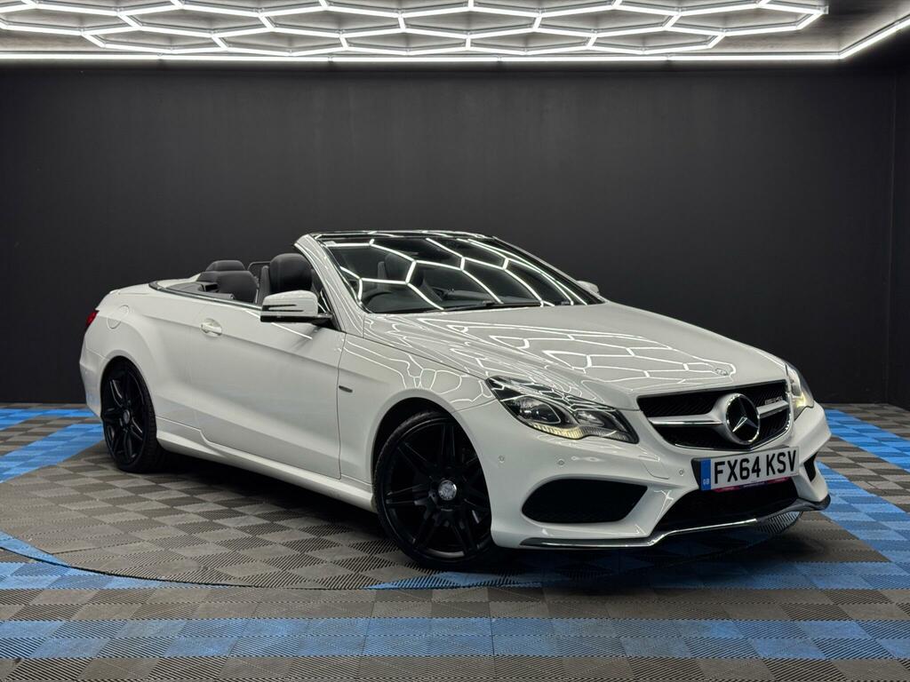 Mercedes-Benz E Class 2.1 E220 Cdi Amg Sport Cabriolet G-tronic Euro 5 White